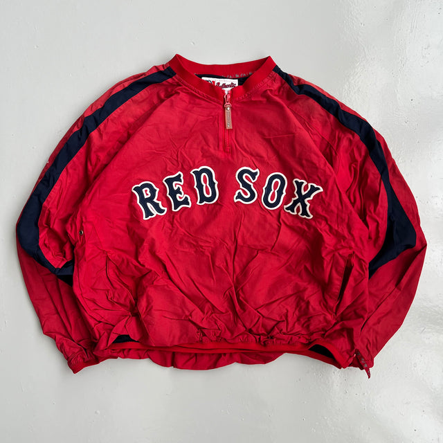 RED SOX WINDBREAKER PULLOVER - LARGE